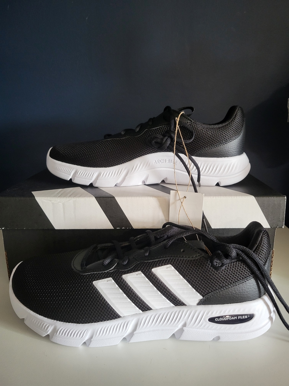 Adidas Cloudfoam Flex Running Sneakers Shoes Mens Size 9.5